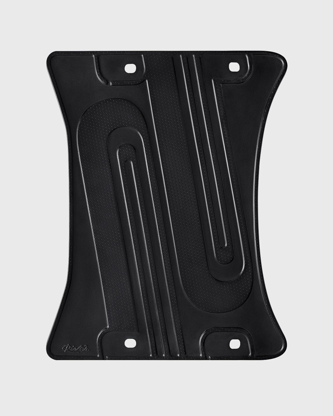 All Black Floor Mat