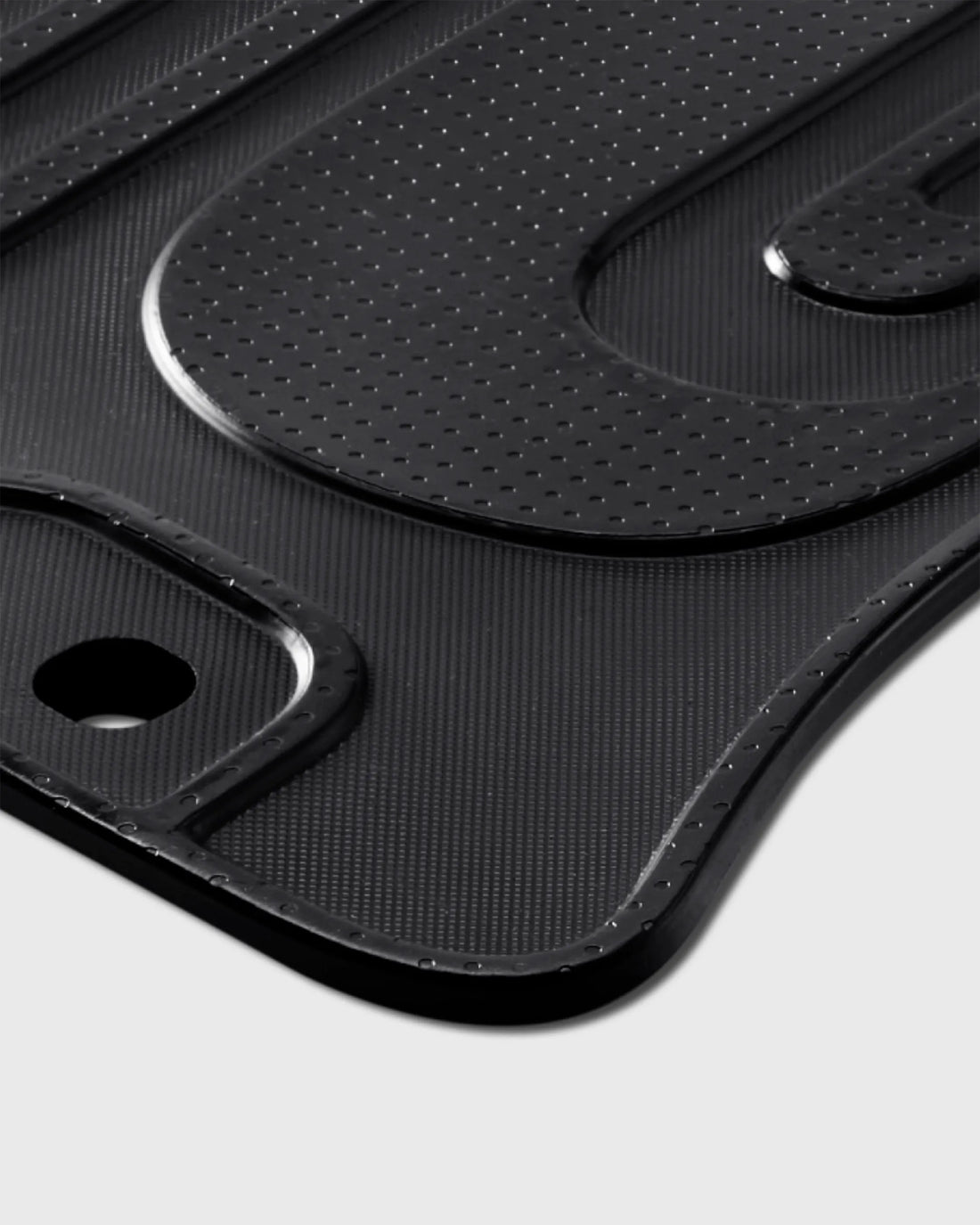 All Black Floor Mat